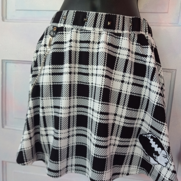 ❣️Rage Mosh 'Fit! Custom outfit w reversible skirt! Classic horror! PRICE FIRM! - Picture 6 of 8